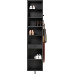 Felipe Shoe Cabinet With Mirror