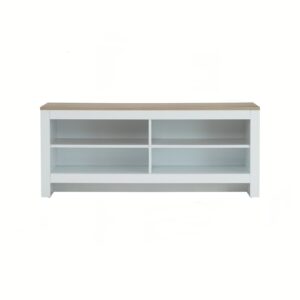 Galle 1.2m TV Cabinet White/Sonoma Oak