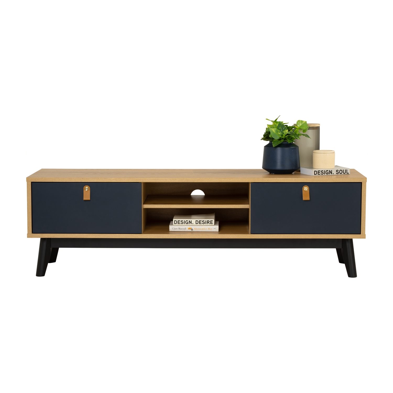 335043_4 Castor 1.5m TV Cabinet