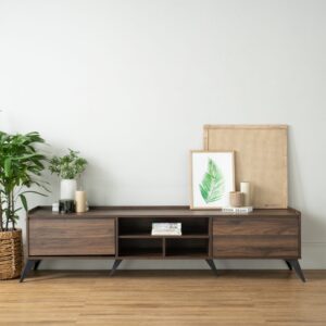 Maxton 1.8m TV Cabinet Black/Cocoa