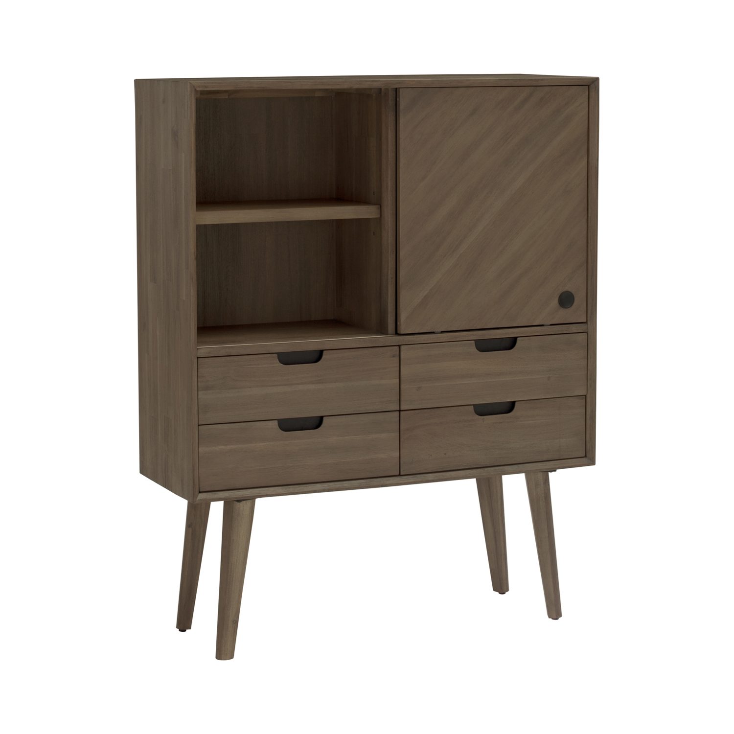 343017 Torrell Tall Sideboard With 4 Drawer