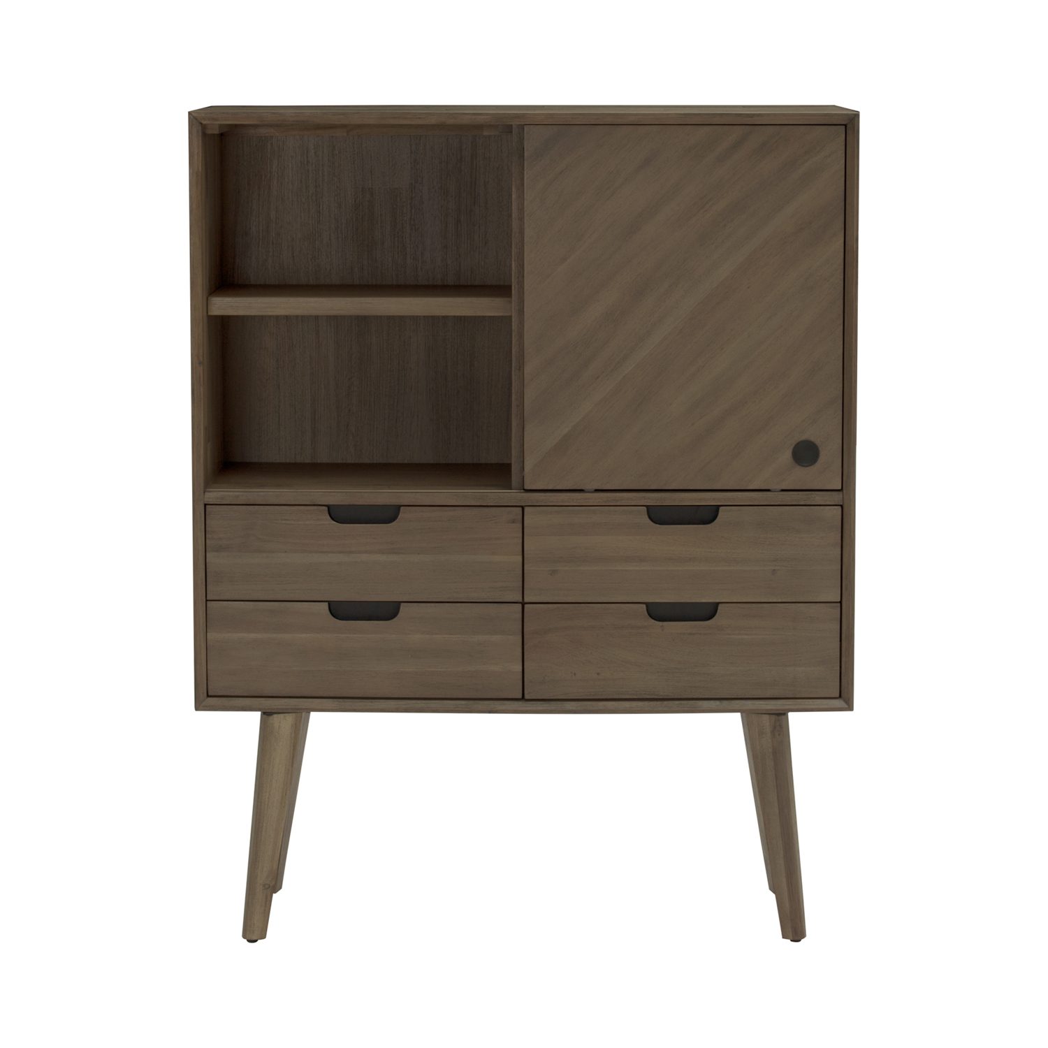 343017_1 Torrell Tall Sideboard With 4 Drawer