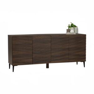 Toba 1.6m Sideboard Dark Walnut