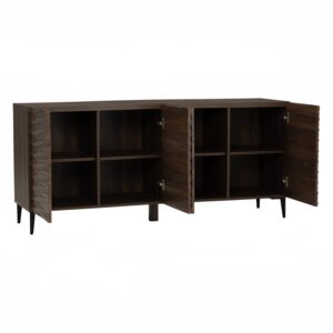 Toba 1.6m Sideboard Dark Walnut