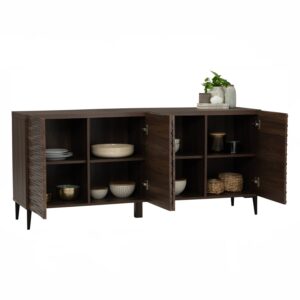 Toba 1.6m Sideboard Dark Walnut