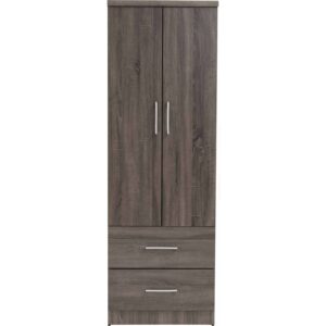 Dublin 2 Door Wardrobe Sonoma Dark