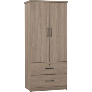 Dublin 2 Door Wardrobe With 2 Drawer