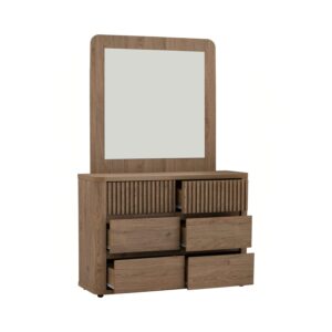 Kalmar 6 Drawer Dresser With Mirror