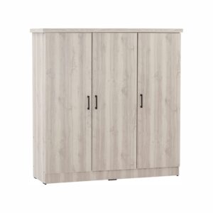 Dublin 3 Door Low Wardrobe