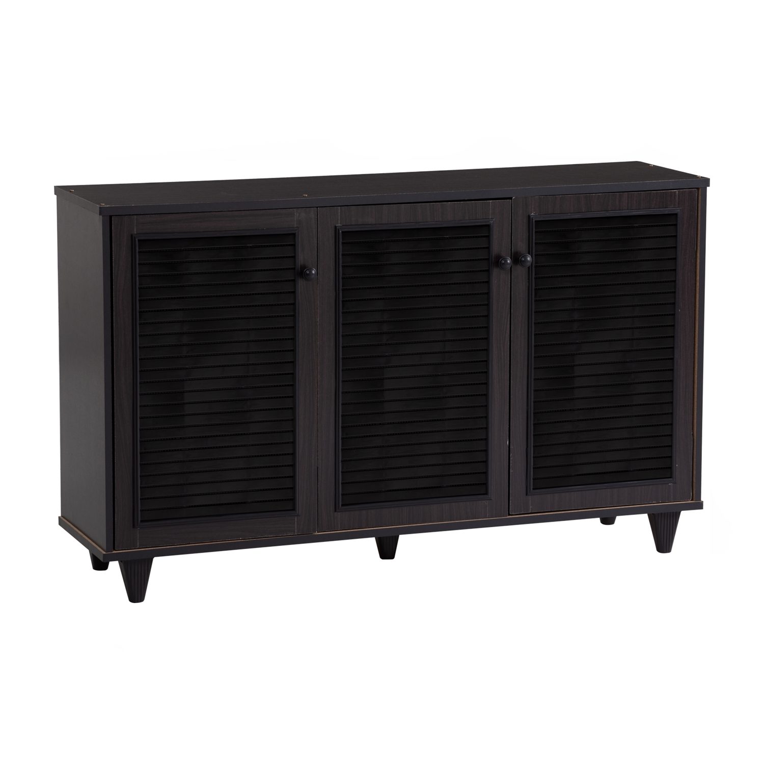 3704088 Almo 3 Door Shoe Cabinet (W112 x D30 x H68cm)