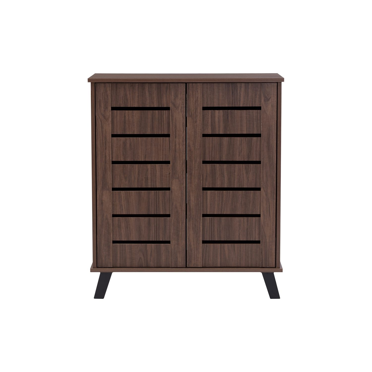 372030_2 Iran 2 Door Shoe Cabinet Natural Walnut