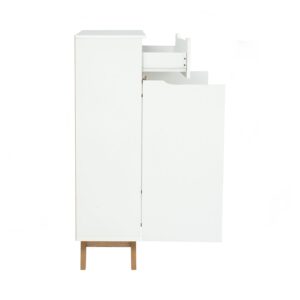 Mando Multi Function Cabinet - Oak/White