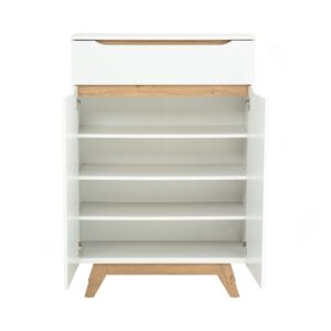 Mando Multi Function Cabinet - Oak/White