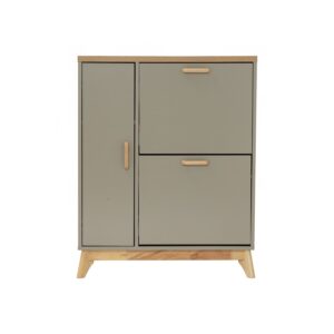 Logos Shoe Cabinet Oak/Grey