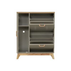 Logos Shoe Cabinet Oak/Grey