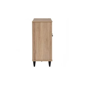 Almo 3 Door Shoe Cabinet (W112 x D30 x H67cm)