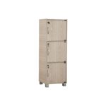 Codey 3 Door Storage Box With Lock & Leg