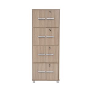 Naomi 8 Door Storage Box With Lock