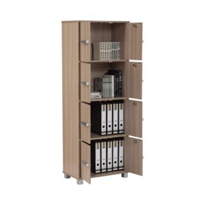 Naomi 8 Door Storage Box With Lock