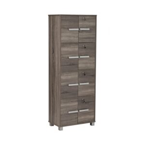 Naomi 8 Door Storage Box With Lock