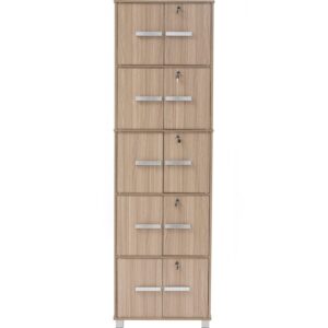 Naomi 10 Door Storage Box With Lock