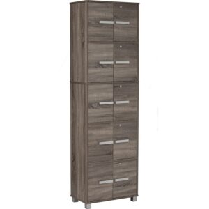 Naomi 10 Door Storage Box With Lock