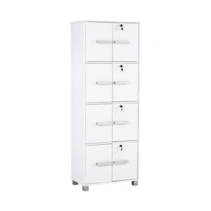 Naomi 8 Door Storage Box With Lock