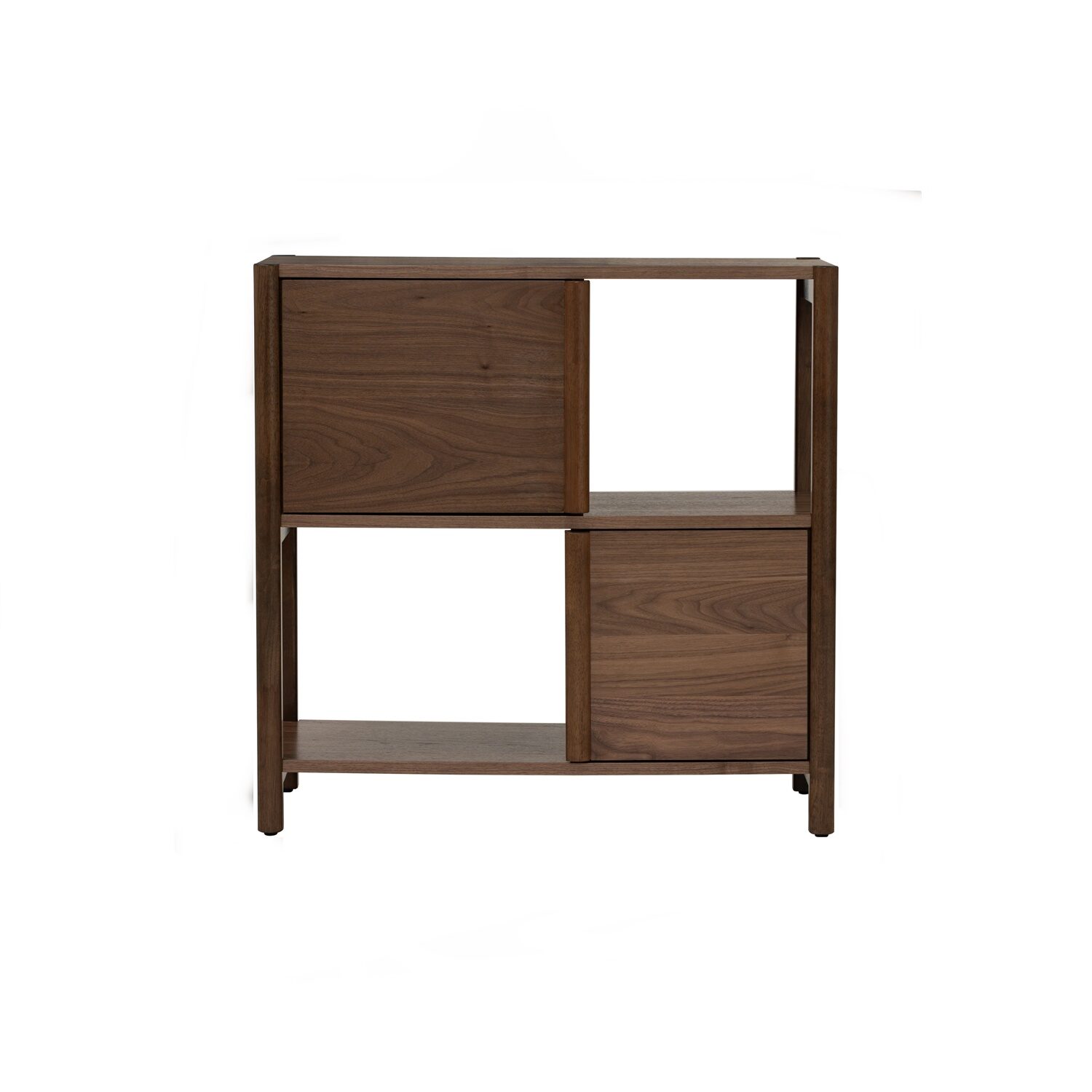 522070_4 Holsten 0.85m Bookcase With 2 Door
