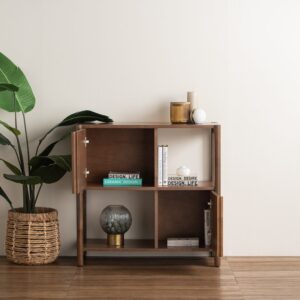 Holsten 0.85m Bookcase With 2 Door