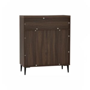 Toba Multi Function Cabinet Dark Walnut