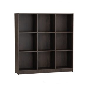 Eco 9 Compartment File Cabinet Walnut