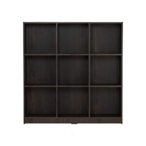 Eco 9 Compartment File Cabinet Walnut