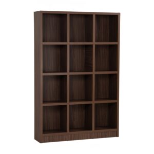Dave 12 Compartment File Cabinet Walnut