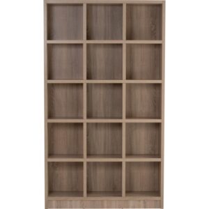 Dave 15 Compartment File Cabinet Sonoma Oak