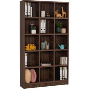 Dave 15 Compartment File Cabinet - Walnut