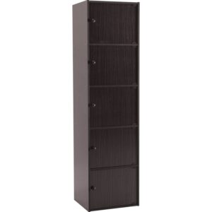 Bray 5 Door Colour Box With Door Light Cappuccino