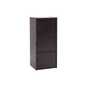 Bray 3 Door Colour Box With Door Light Cappuccino