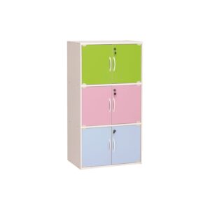 Codey 6 Door Storage Box With Lock