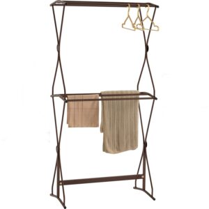 Oliver High Towel Hanger Antique Brown