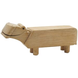 Hippo In Oak Wood