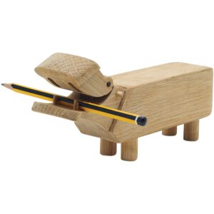Hippo In Oak Wood
