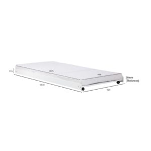 Pull Out Bed With 1900mm Side Rail