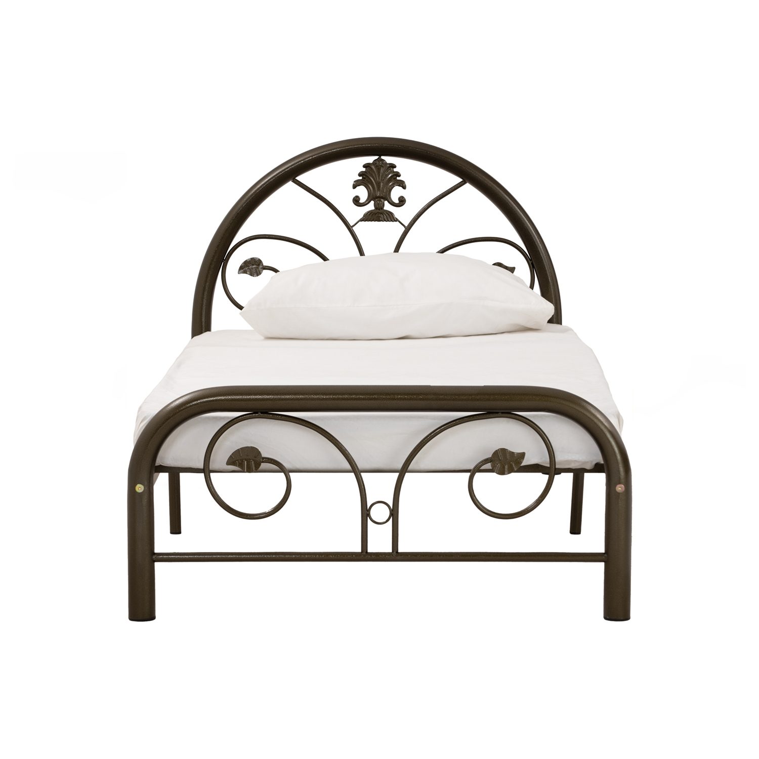 653032_2 Kinta Single Bed With 1900mm Side Rail Antique Gold