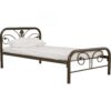 Kinta Super Single Bed With 1900mm Side Rail Antique Gold