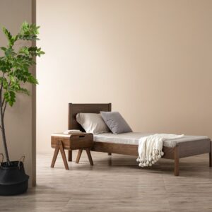 Hana Single Bed With 1900mm Side Rail