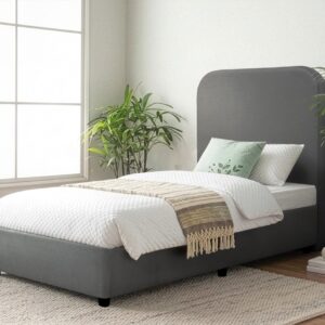 Ponyo Single Bed 1900mm Divan (Pet Friendly Fabric)