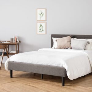 Hayden Queen Bed With 1900mm Side Rail Black (215x170cm) - Black/Seal