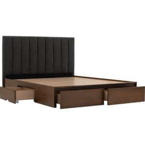 Mola Queen Bed With Storage 1900mm Bed Panel