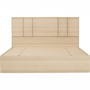 Harrington Queen Bed With Storage With 1900mm Side Rail (Fit Mattress Size 1500X1900)