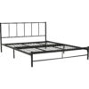 Callon Queen Bed With 2030mm Side Rail Black